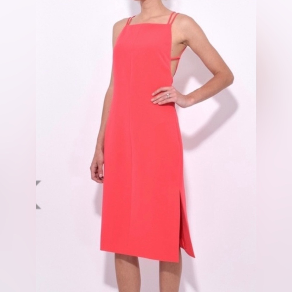 NWT rag & bone hot pink Denton Dress // size 4